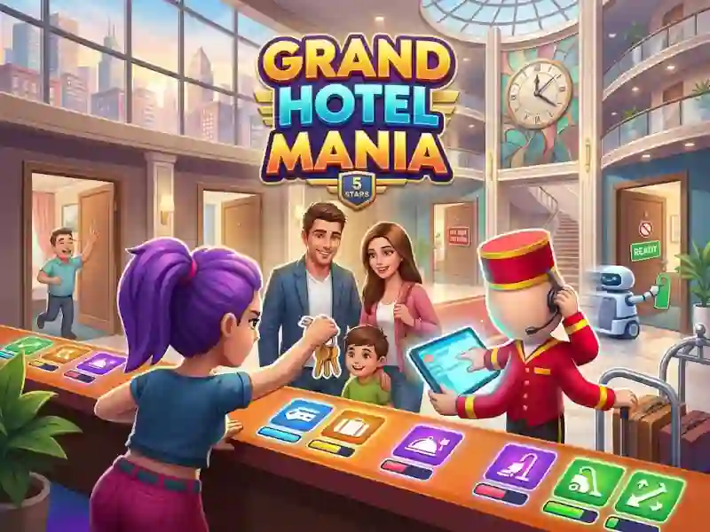 Spel Grand Hotel Mania aanlyn