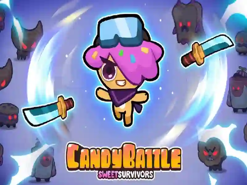 Spel Candy Battle: lieflike oorlewendes aanlyn