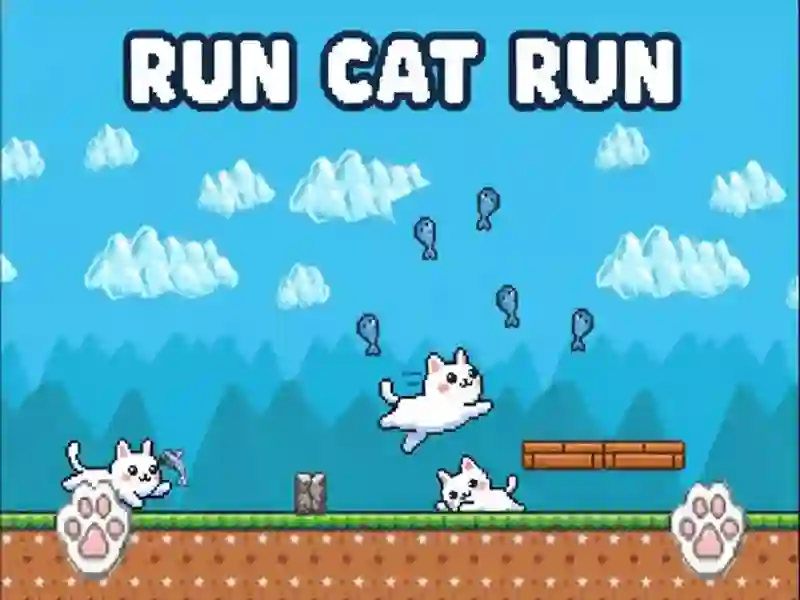 Spel Hardloop Cat Run aanlyn