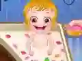 Spel Bab Hazel: Koninklike Bad aanlyn