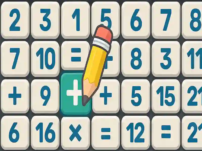 Spel Wiskunde-blokkiesraaisel Genius Edition aanlyn
