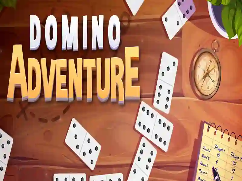 Spel Domino Adventure aanlyn