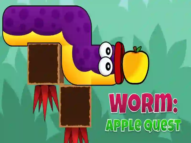 Spel Wurm: Apple Quest aanlyn