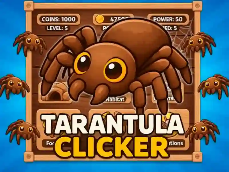 Spel Tarantula Clicker aanlyn