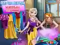Spel Skoonmaak van die Ys Koninkryk se klerekas aanlyn Spel Skoonmaak van die Ys Koninkryk se klerekas aanlyn
