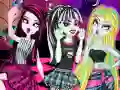 Spel Instagram Uitdaging: Monster High teen Disney Prinsesses aanlyn
