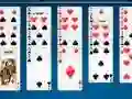 Spel Freecell Solitaire aanlyn