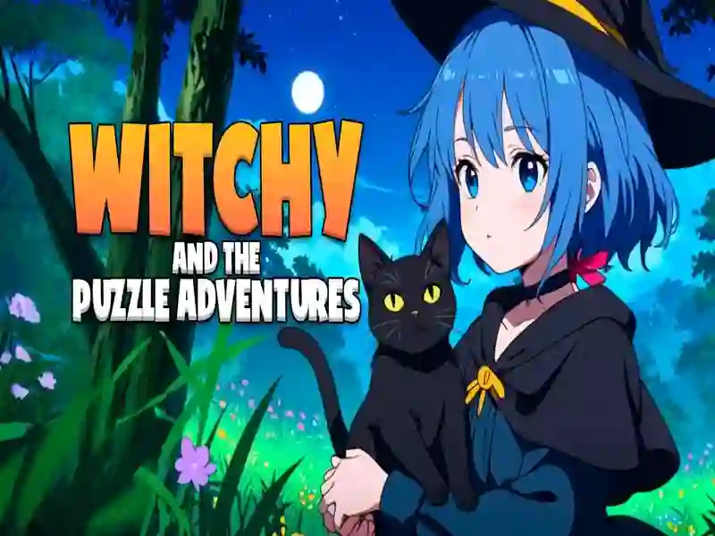 Spel Witchy and the Puzzle Adventures aanlyn Spel Witchy and the Puzzle Adventures aanlyn