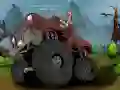 Spel Monster Truck Flip Spronge aanlyn