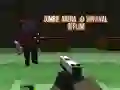 Spel Zombie Arena 3D: Overleef Offline aanlyn Spel Zombie Arena 3D: Overleef Offline aanlyn