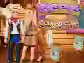 Spel Bevroren Paartjie Cowboy Styl aanlyn