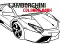 Spel Lamborghini Kleurboek aanlyn Spel Lamborghini Kleurboek aanlyn