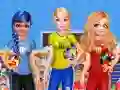Spel BFF Prinses Stem Vir FIFA 2018 Kwartaalfinales aanlyn