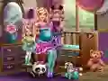Spel Barbie met tweeling aanlyn Spel Barbie met tweeling aanlyn