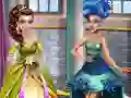 Spel Poppie Prinses teen Boelie: Aankleed aanlyn Spel Poppie Prinses teen Boelie: Aankleed aanlyn