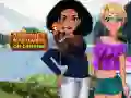 Spel Jasmine en Rapunzel op Kampering aanlyn Spel Jasmine en Rapunzel op Kampering aanlyn