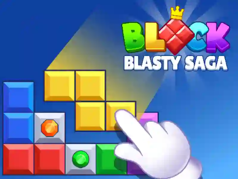 Spel Blok Blasty Saga aanlyn