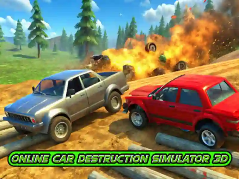 Spel Aanlyn motorvernietigingsimulator 3D aanlyn