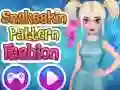 Spel Mode met slanghuidpatroon aanlyn Spel Mode met slanghuidpatroon aanlyn