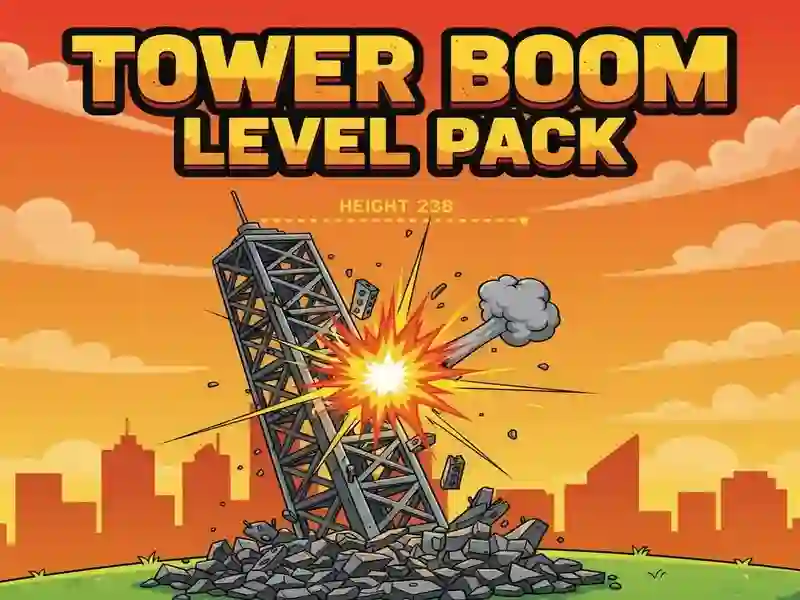 Spel Tower Boom Level Pack aanlyn Spel Tower Boom Level Pack aanlyn