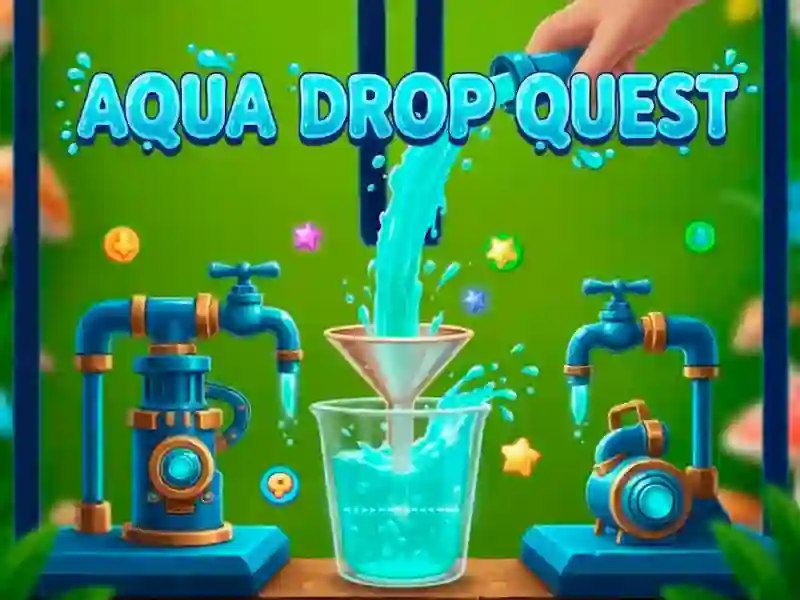 Spel Aqua Drop Quest aanlyn