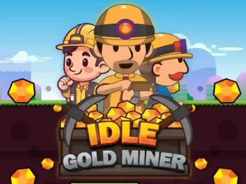 Spel Idle Gold Miner aanlyn