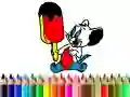 Spel Terug na Skool: Muise Kleur aanlyn Spel Terug na Skool: Muise Kleur aanlyn