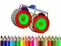 Spel Terug na skool: Monstertruck kleur aanlyn Spel Terug na skool: Monstertruck kleur aanlyn