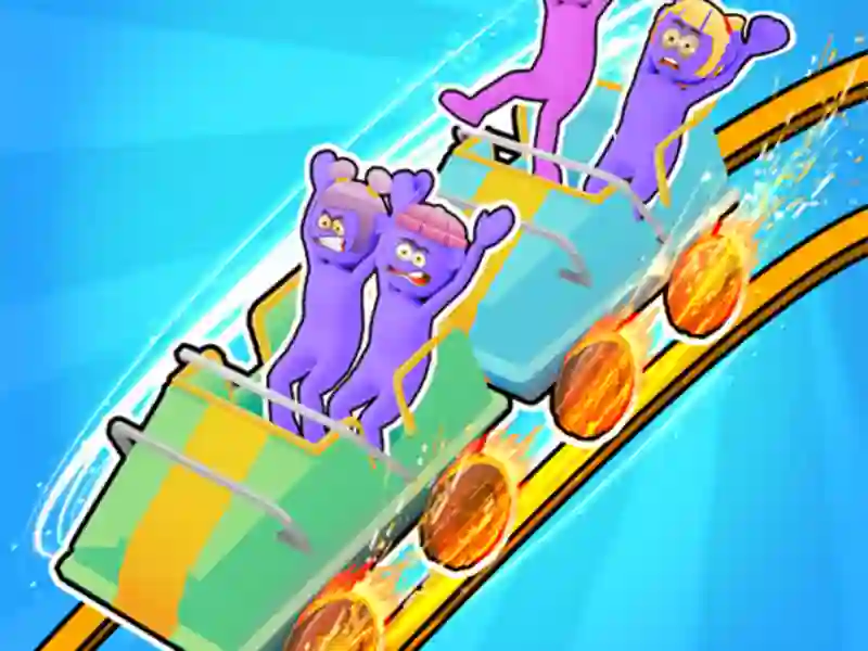 Spel Roller Coaster Rush aanlyn