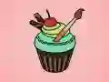 Spel Leker Cupcake Kleur aanlyn Spel Leker Cupcake Kleur aanlyn