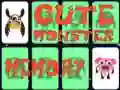 Spel Cute Monster Geheue aanlyn Spel Cute Monster Geheue aanlyn