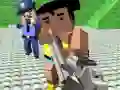Spel GunGame skietoorlog: blok gangster aanlyn Spel GunGame skietoorlog: blok gangster aanlyn