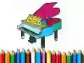 Spel Terug na skool: Klavier kleurboek aanlyn Spel Terug na skool: Klavier kleurboek aanlyn