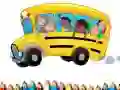 Spel Skoolbus Kleurboek aanlyn Spel Skoolbus Kleurboek aanlyn