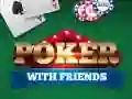 Spel Poker saam met vriende aanlyn