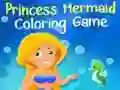 Spel Prinses Meermin Kleurspel aanlyn Spel Prinses Meermin Kleurspel aanlyn