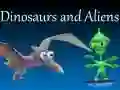 Spel Dinosaurus en Buitenaardse aanlyn Spel Dinosaurus en Buitenaardse aanlyn