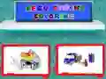 Spel Lego Vragmotoren Kleur aanlyn Spel Lego Vragmotoren Kleur aanlyn