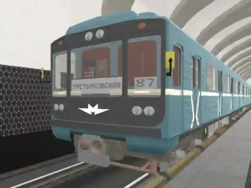 Spel Moskou Metro Driver 3D aanlyn Spel Moskou Metro Driver 3D aanlyn