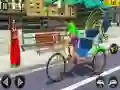 Spel Fiets Tuk Tuk Auto Rickshaw Nuwe Bestuur aanlyn