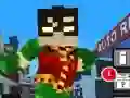 Spel Tien Titans Go: Minecraft Tiener Hardloper 3D aanlyn