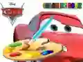 Spel Disney Motors Kleurboek aanlyn