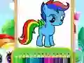 Spel Wonder Pony Kleur aanlyn