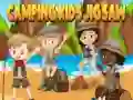 Spel Kampeerkinders legkaarte aanlyn Spel Kampeerkinders legkaarte aanlyn