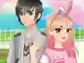 Spel Anime Paartjies Aantrek aanlyn