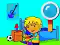 Spel Kinderskamer Soek die Verskille aanlyn Spel Kinderskamer Soek die Verskille aanlyn