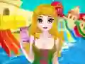 Spel Tropiese Prinses en Prinses Rozenheup naai badkostuums aanlyn Spel Tropiese Prinses en Prinses Rozenheup naai badkostuums aanlyn