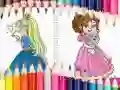 Spel Pragtige Prinses Kleurboek aanlyn Spel Pragtige Prinses Kleurboek aanlyn