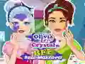 Spel Crystal en Olivia: Werklike Makeover vir Beste Vriendinne aanlyn Spel Crystal en Olivia: Werklike Makeover vir Beste Vriendinne aanlyn