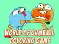 Spel Wêreld van Gumball Kleur Speletjie aanlyn Spel Wêreld van Gumball Kleur Speletjie aanlyn
